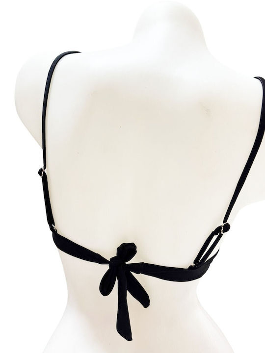 Topuri De Bikini Sutien Negru