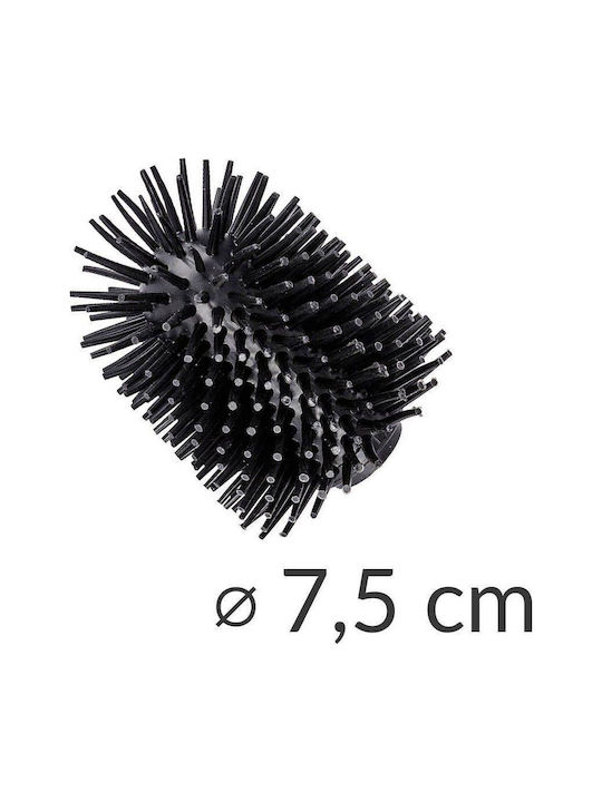 Wenko Arese Perie De Toaletă Din Plastic Neagră