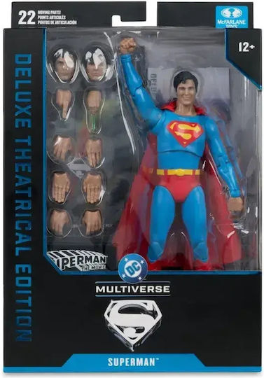 Superman DC Comics: Superman Φιγούρα Δράσης σε Κλίμακα 1:10