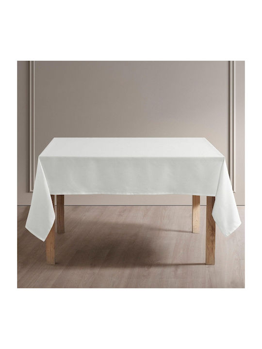 Kotonia Home Față De Masă Din Bumbac Albă 140x220cm