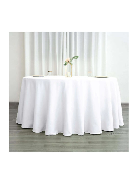 Kotonia Home Τραπεζομάντηλο Βαμβακερό White 150x150εκ.