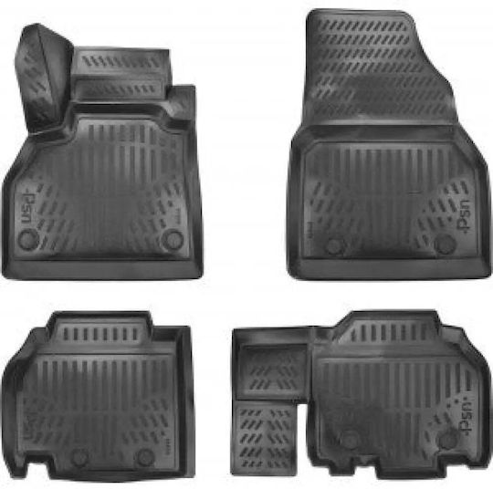 Rubber Tpe 3d Floor Mats Psn Mercedes Citan I W415 2012 2021