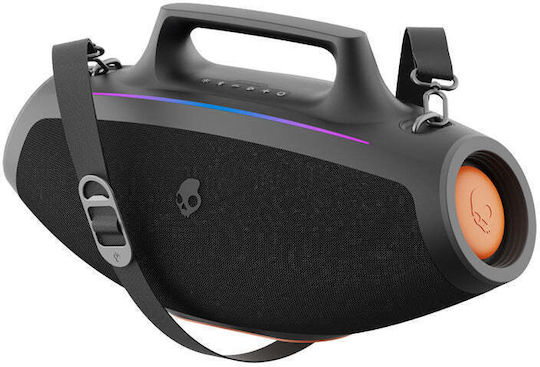 Skullcandy Barrel Boxă Bluetooth 60W cu Durată a Bateriei de până la 12 Ore Alb/Portocaliu