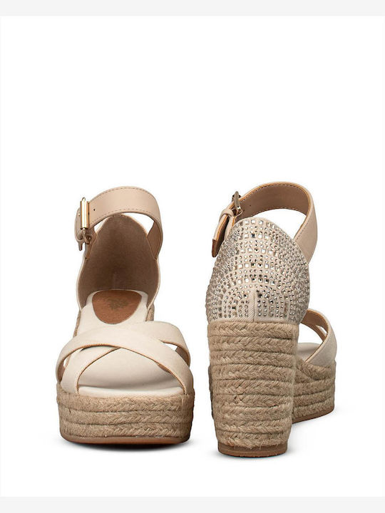 Summer Women's Platforms Beige