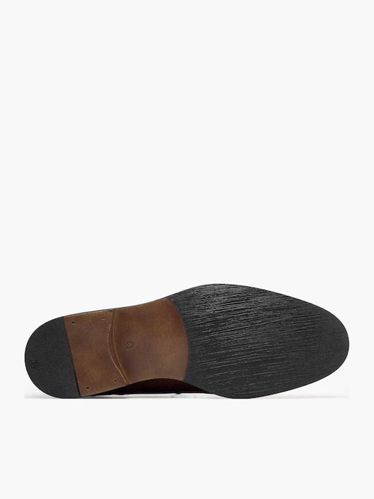 Leather Men's Dress Shoes Tabac Brown