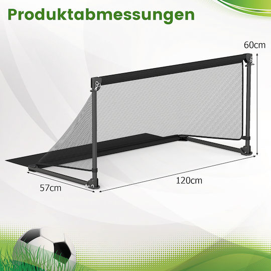 Costway Football Goal 120x57x60cm
