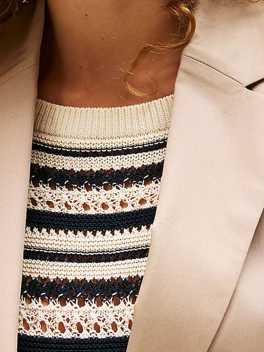 Tommy Hilfiger Γυναικείο Σακάκι Μπεζ