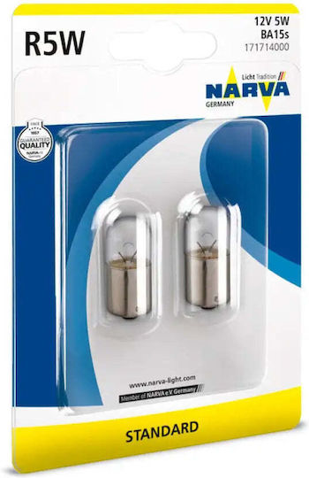 Narva Λάμπες Αυτοκινήτου R5W 2τμχ