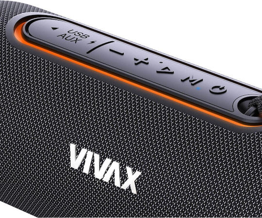 Vivax BS-110 Ηχείο Bluetooth 20W με Διάρκεια Μπαταρίας έως 5.5 ώρες Μαύρο