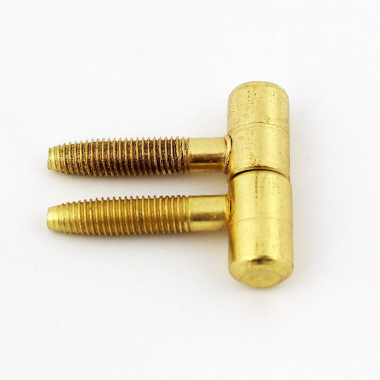 Anuba 13mm Door Hinge 2 Pieces Brass