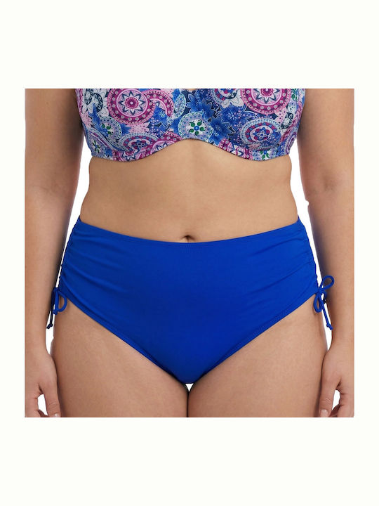 Plus Size Дамски Бански Bikini С Банели Ethnic Син