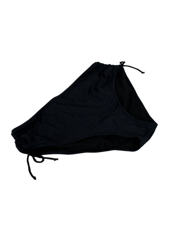 Plus Size Γυναικείο Μαγιό Bikini Μπανέλα Ethnic Μαύρο-κίτρινο