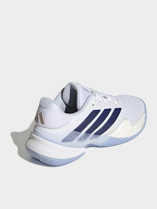 adidas Barricade Дамски Обувки за Тенис за Глинени Игрища Бели
