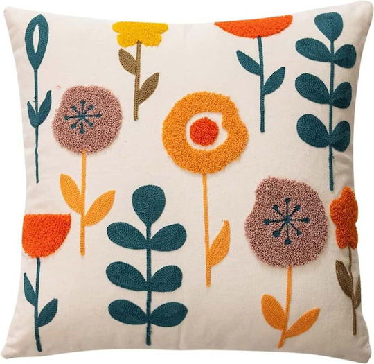 FRIPIA Decorative Pillow Case Multicolour 45x45cm