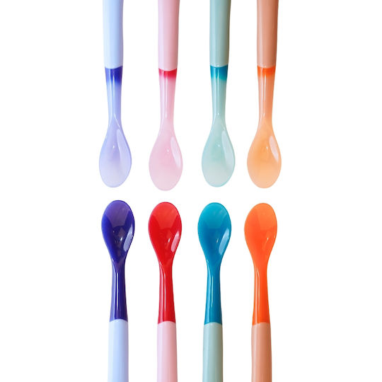 Bo Jungle Baby Set with Spoons with Heat Sensing 4 Pieces
