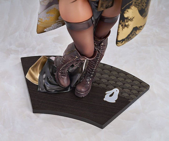 Göttin Victory Nikke Statue 1/7 Noir Schwarzes Kaninchen 25 cm