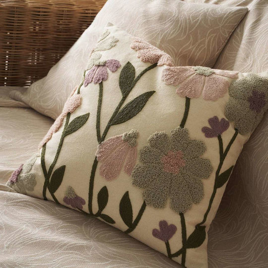 Gofis Home Decorative Pillow Case Ivara Beige 43x43cm