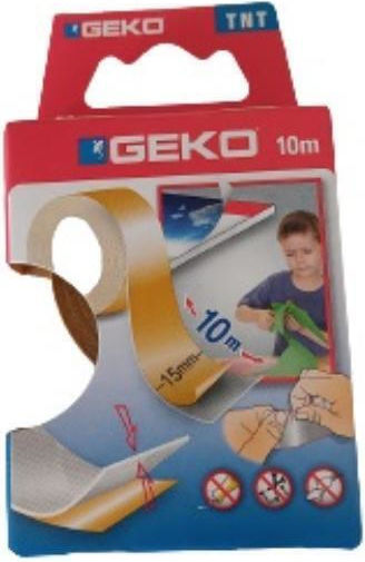 Geko Самозалепваща Двустранна Лента Прозрачна 10m 8014846530036 Geko Самозалепваща Двустранна Лента Прозрачна 10m 8014846530036