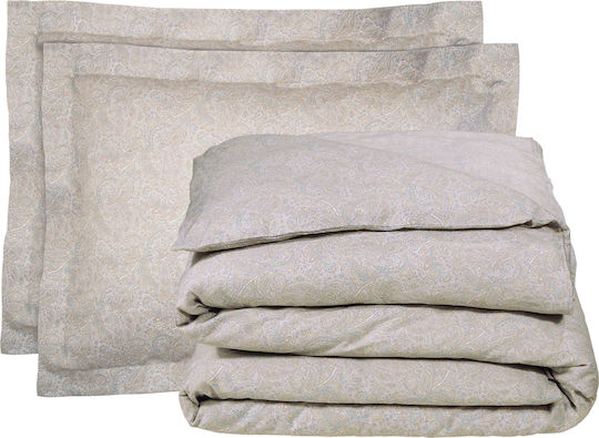 Das Home 1719 Set Cearceafuri de Pat Super Dublu 240x260 cm Ecru 4 Bucăți