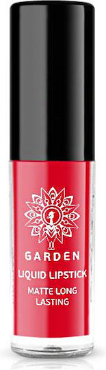 Garden Lang anhaltend Flüssig Lippenstift Matt Glorious Red 05 2ml