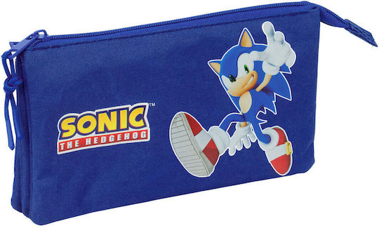 Sonic Pencil Case Blue
