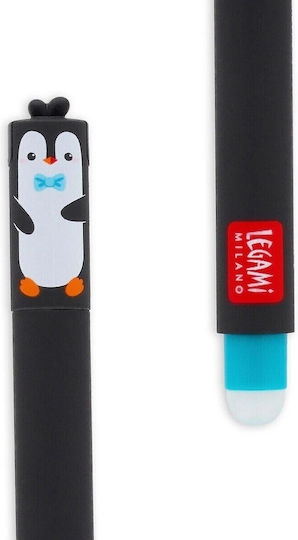 Gel Pen Goma Legami Penguin Turquoise Ink 0.7mm Ep0070 New