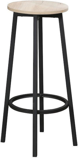 Stool Bar Black 38x38x70cm