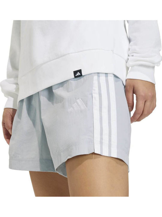 Essentials 3-Stripes Дамски Шорти Сив
