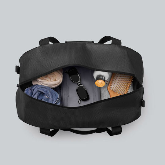 Gaston Luga Sak Voyage Black Fabric