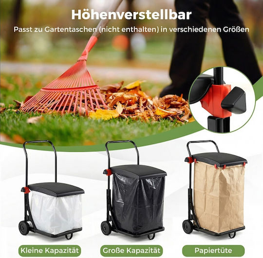 Costway Plastic Waste Bin
