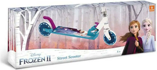 Mondo Toys Kids Scooter Foldable Frozen 2-Wheel Light Blue