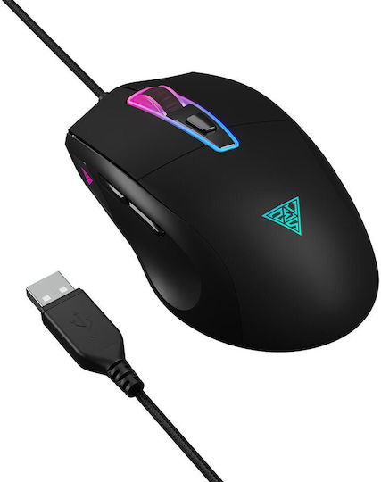 Gamdias Zeus M5 RGB Gaming Mouse 12800 DPI Black