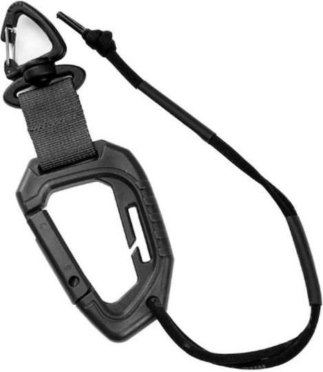 Carabiner Missiongear Mil-tec Μαύρο