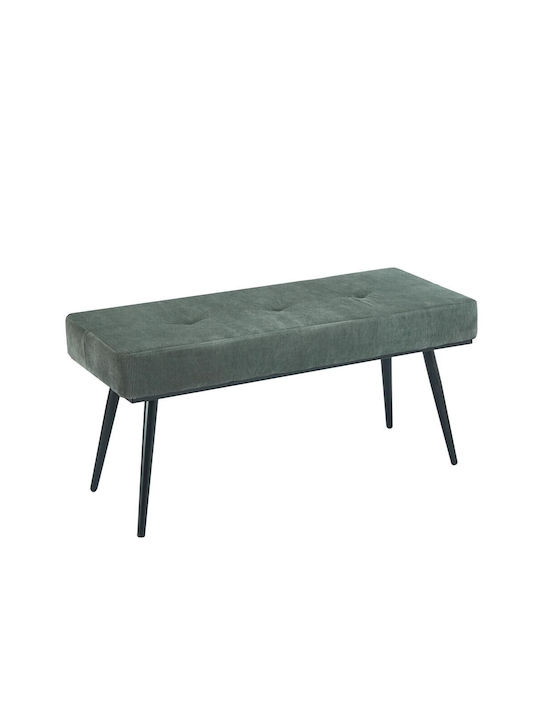 Stool For Living Room Metallic Green