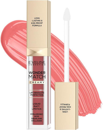 Eveline Match Long Lasting Lichid Ruj Mat 08 6.8ml
