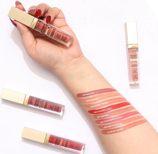 Eveline Match Long Lasting Lichid Ruj Mat 08 6.8ml