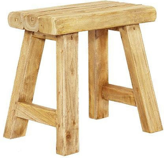 Σκαμπό Σαλονιού Tribeca Ξύλο Teak 42x24x41εκ. Σκαμπό Σαλονιού Tribeca Ξύλο Teak 42x24x41εκ.