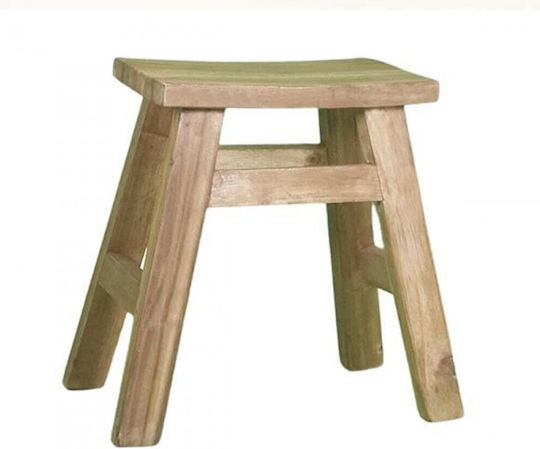 Stool For Living Room Tribeca Brown 50x30x50cm Stool For Living Room Tribeca Brown 50x30x50cm