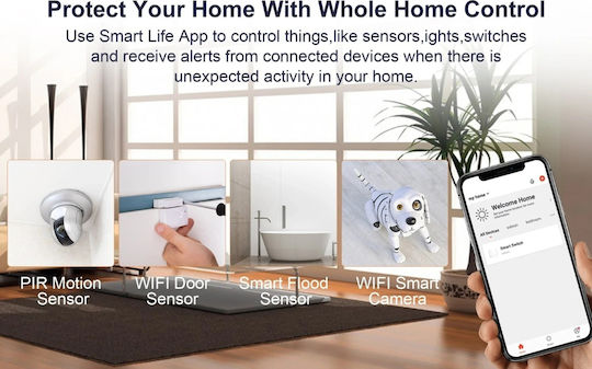Tuya Smart Gateway Wi-Fi / Zigbee Съвместим с Google Home и Alexa
