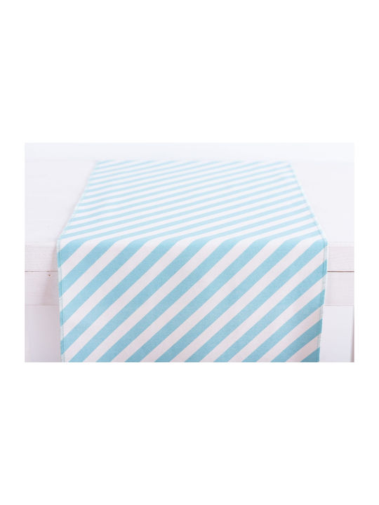 Beauty Home Tischdecke Hellblau 32x250cm