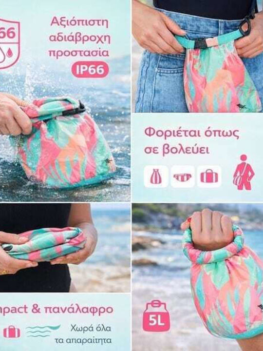 Dock & Bay Stoff Strandtasche Grün