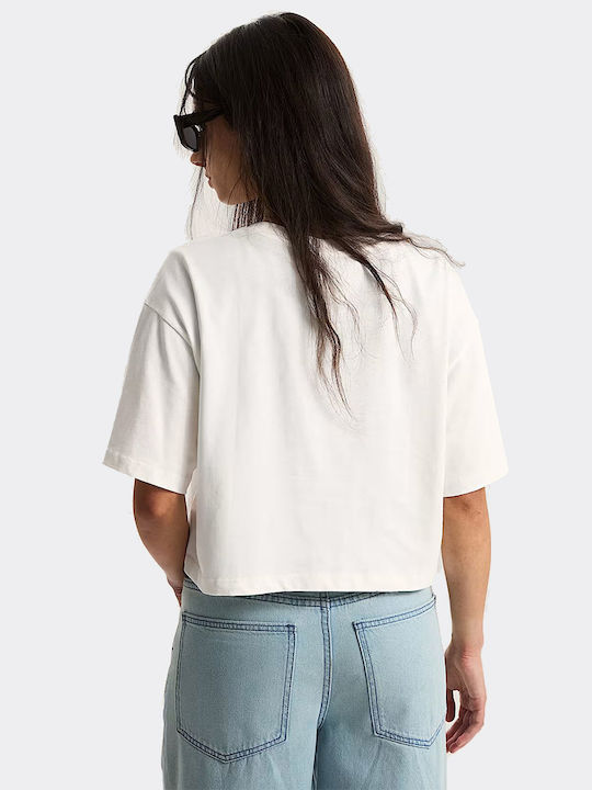 Women's Crop T-shirt Beige