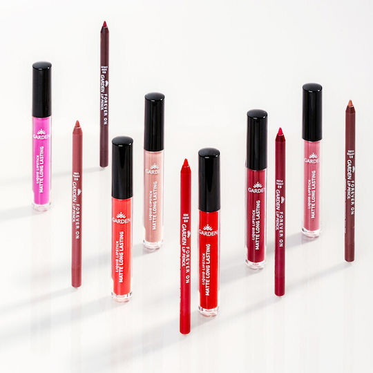 Garden Long Lasting Liquid Lipstick Matte Vivid Magenta 04 4gr