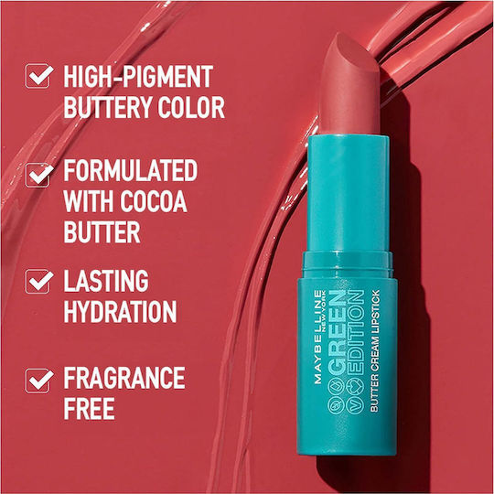 Maybelline Green Edition Lipstick 011 Glacier 10gr