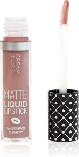 Dust+Cream Matte Liquid Long Lasting Liquid Lipstick Matte 07 Iokasti 3.5gr