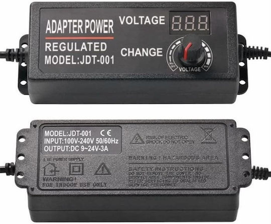 Hadex Universelles Netzadapter Einstellbare Spannung 12 5A mit Leistung 60W