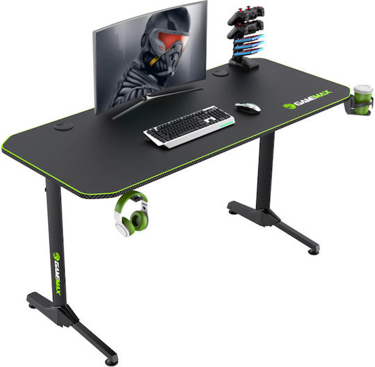 Birou Gaming Din Lemn Carbon 140x70x75cm