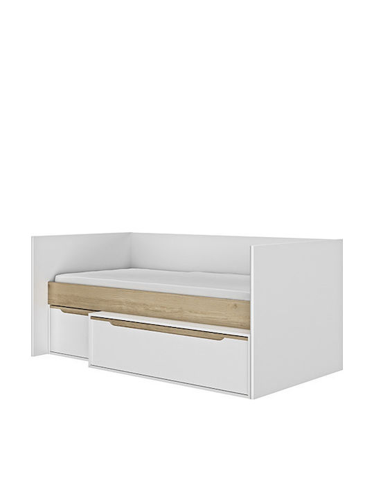 EpiploStyle Căsuță De Copii Transformabilă Albă Pentru Saltea 70x112cm