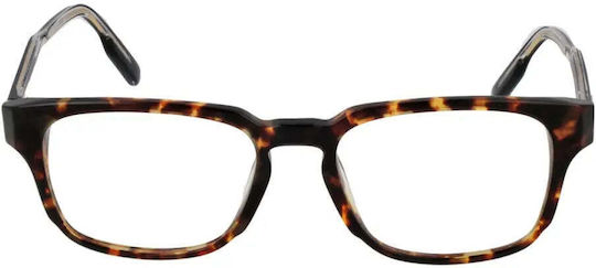 Zegna Мъжки Ацетатен Рамки За Очилa Кафяви EZ5262 054