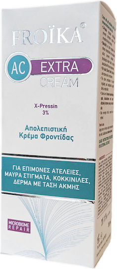 Froika AC 24ωρη Ενυδατική & Ρυθμιστική Κρέμα Προσώπου κατά των Ατελειών & της Ακμής με Bakuchiol 30ml